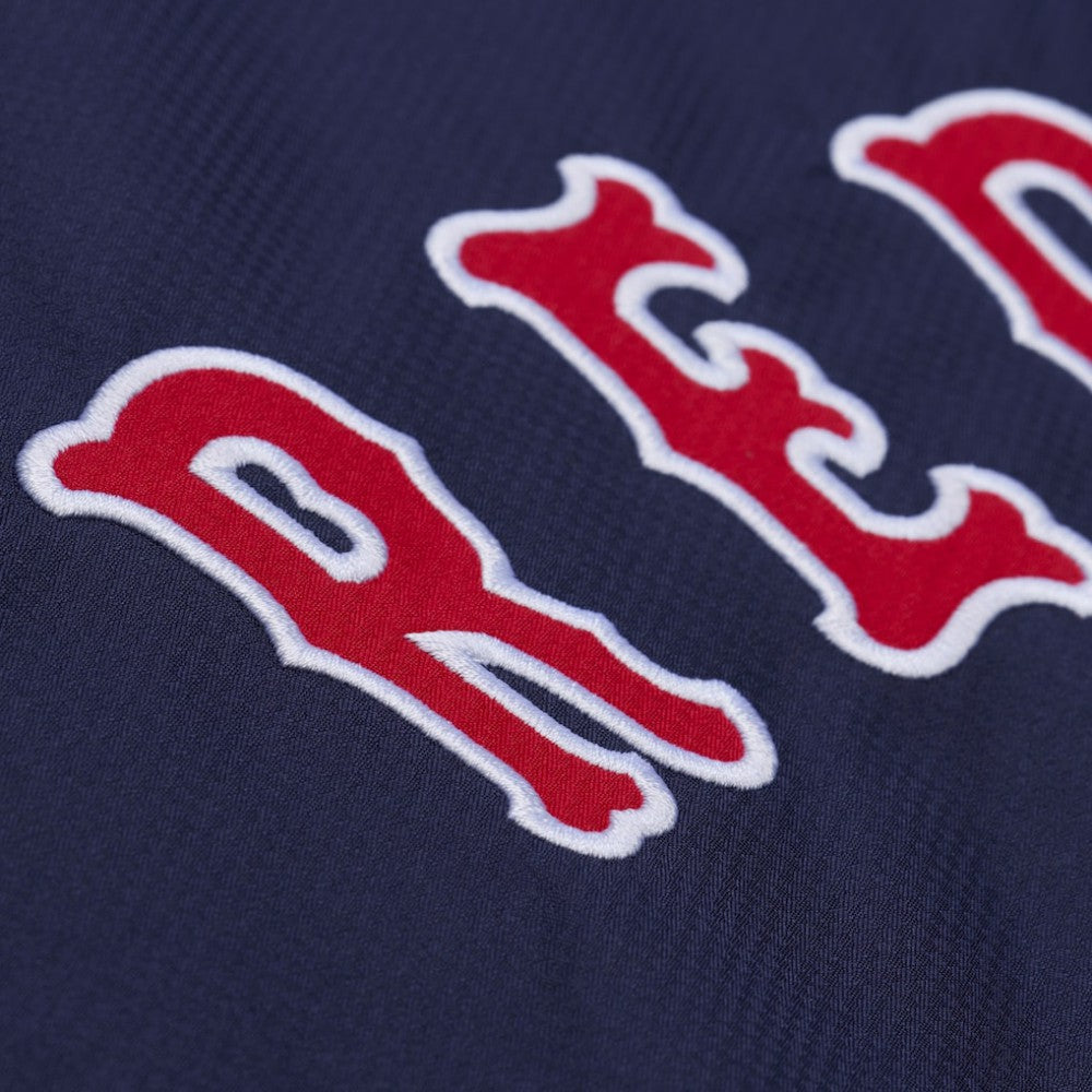 Boston Red Sox Full-Snap Hooded Coaches Jacket Navy | Mitchell & Ness