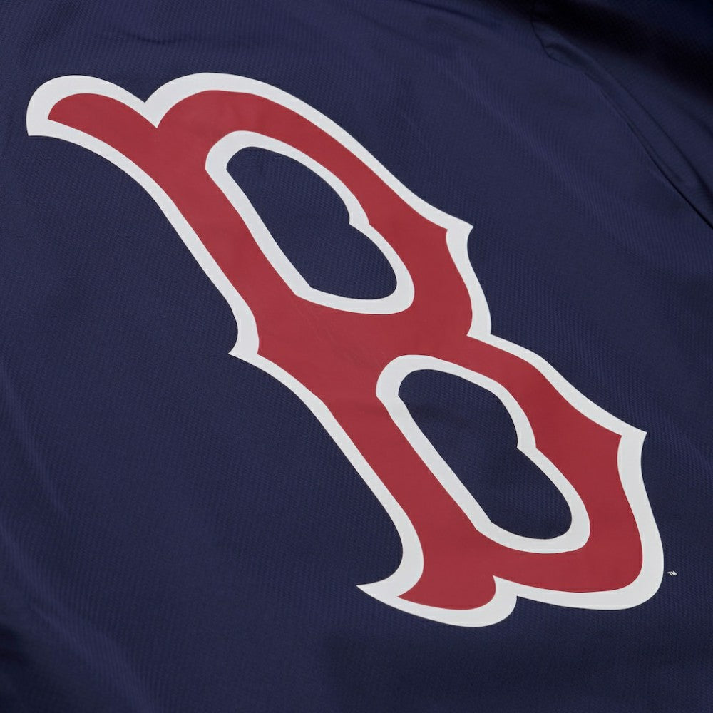 Boston Red Sox Full-Snap Hooded Coaches Jacket Navy | Mitchell & Ness