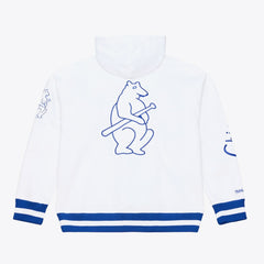 Chicago Cubs Cooperstown Collection Fleece Hoodie White | Mitchell & Ness