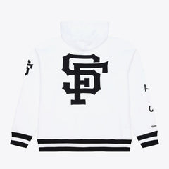 San Francisco Giants Cooperstown Collection Fleece Hoodie White | Mitchell & Ness