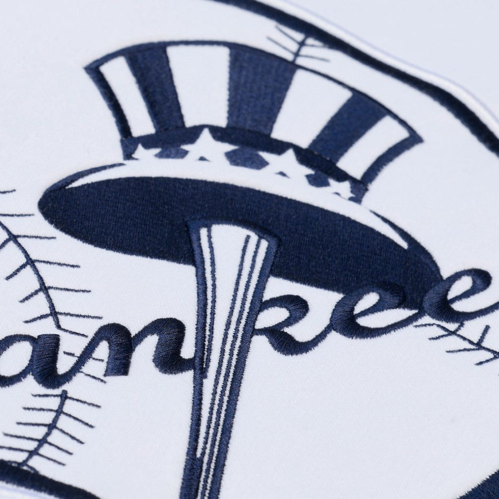 New York Yankees Cooperstown Collection Fleece Hoodie White | Mitchell & Ness