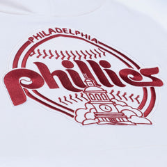 Philadelphia Phillies Cooperstown Collection Fleece Hoodie White | Mitchell & Ness