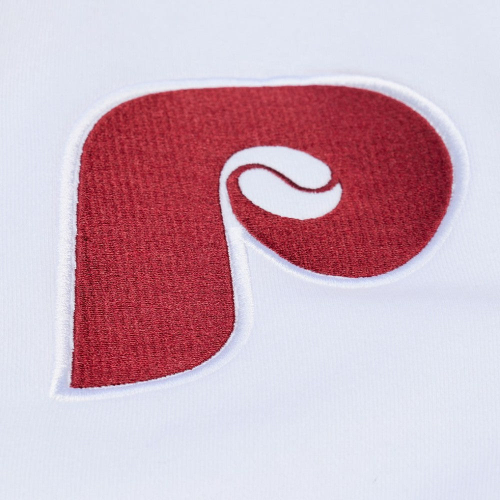 Philadelphia Phillies Cooperstown Collection Fleece Hoodie White | Mitchell & Ness