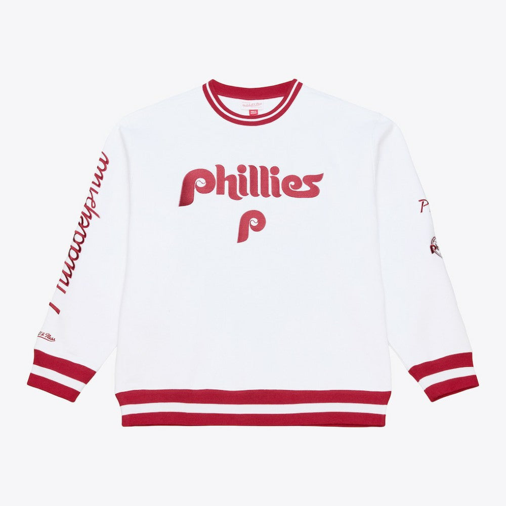 Philadelphia Phillies Arctic Fleece Sweatshirt White | Mitchell & Ness