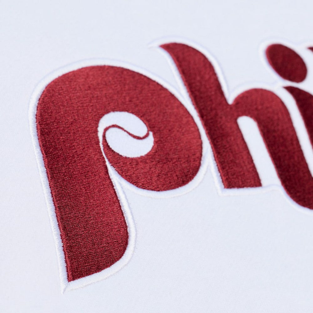 Philadelphia Phillies Arctic Fleece Sweatshirt White | Mitchell & Ness