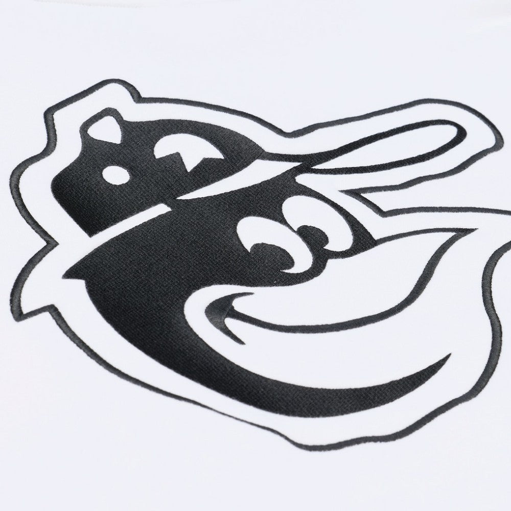 Baltimore Orioles Arctic Fleece Sweatshirt White | Mitchell & Ness