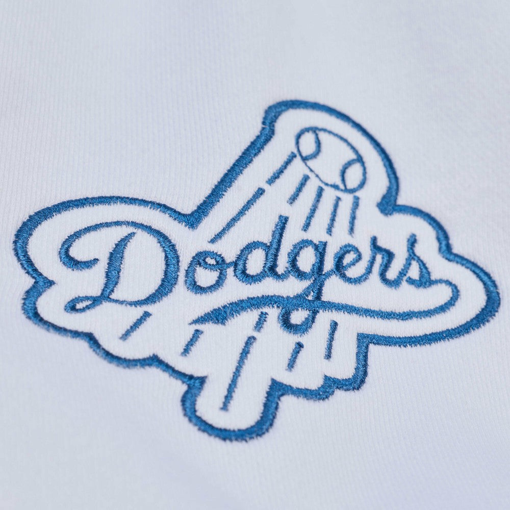 Los Angeles Dodgers Arctic Fleece Sweatshirt White | Mitchell & Ness