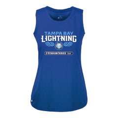 Tampa Bay Lightning Levelwear Women's 2026 NHL Stadium Series Macy Tank Top Blue