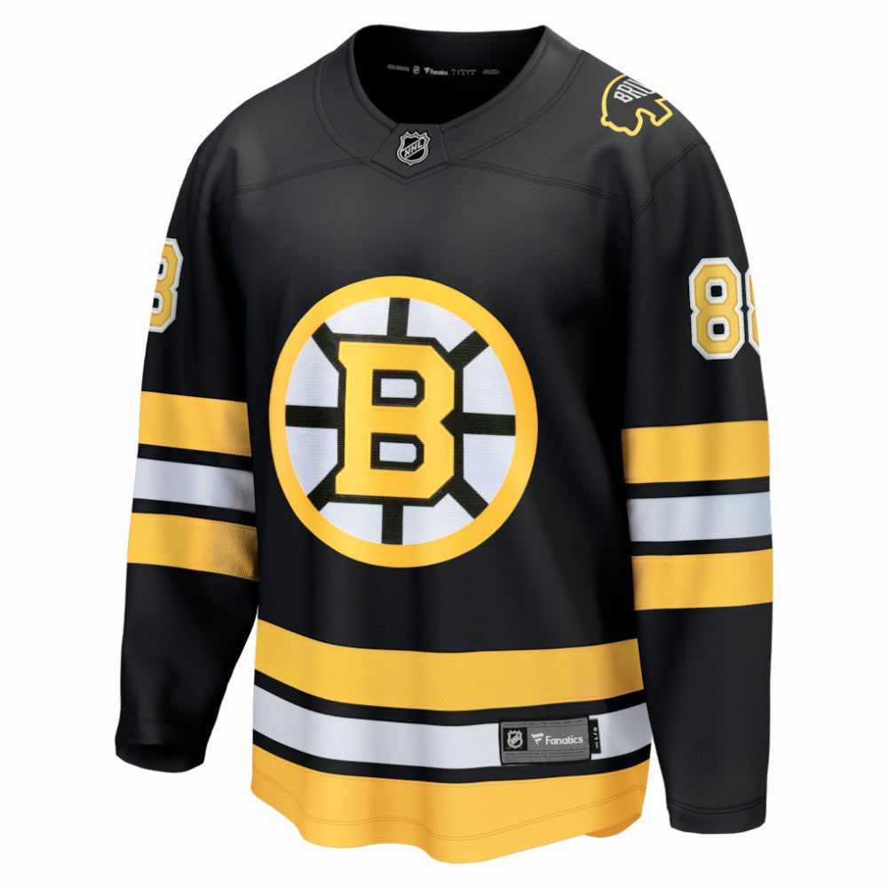 David Pastrnak Boston Bruins Fanatics Home Breakaway Jersey Black