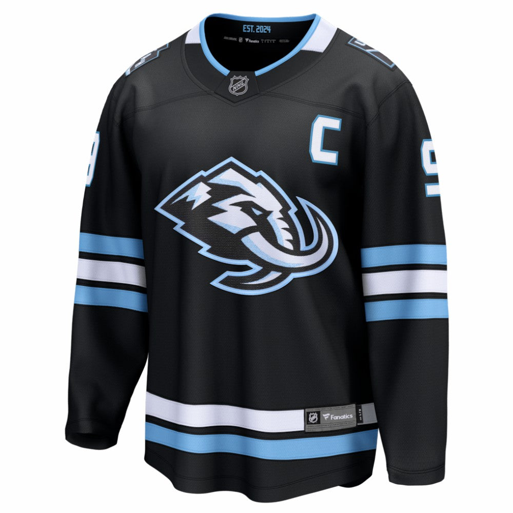 Clayton Keller Utah Mammoth Fanatics Home Breakaway Jersey Black