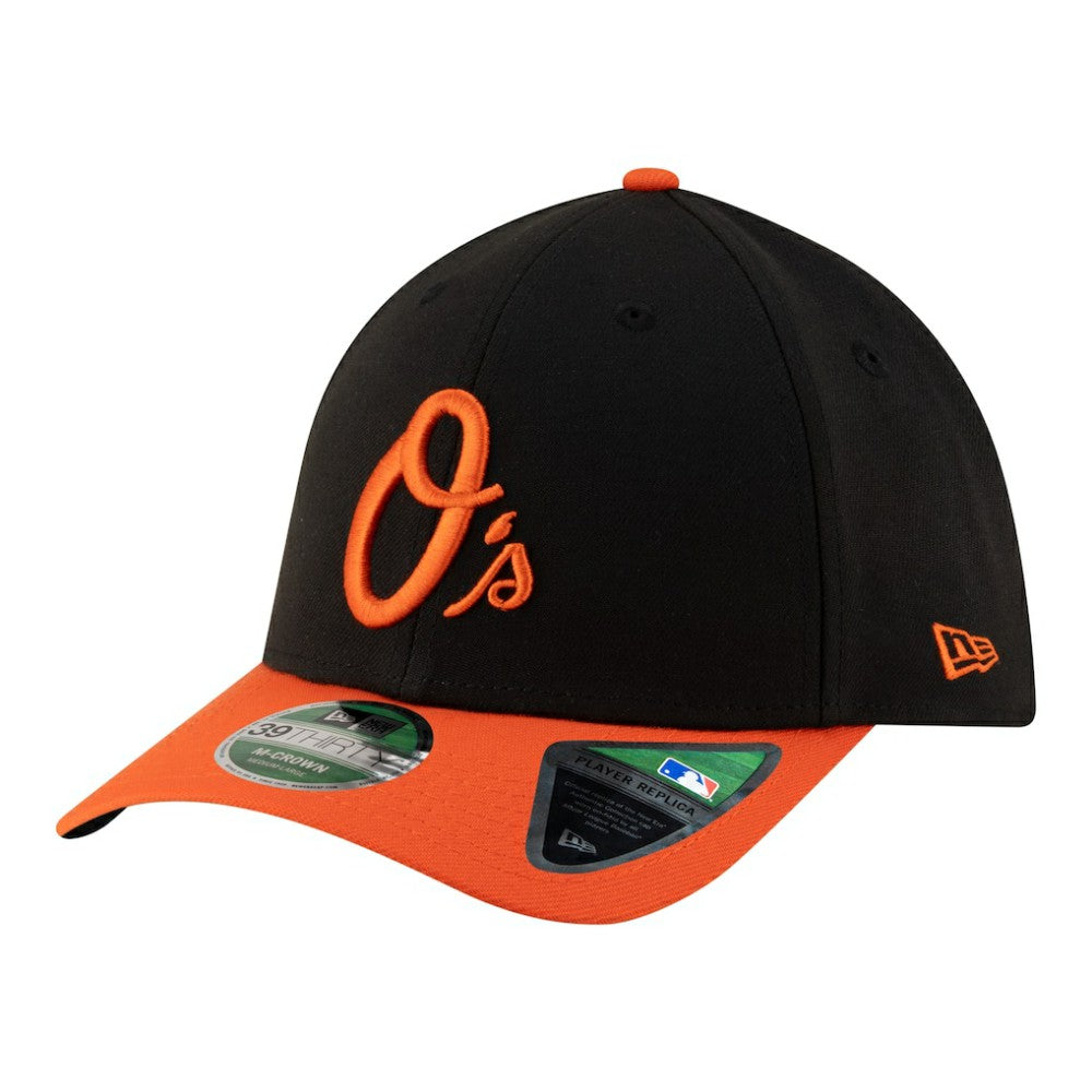 Baltimore Orioles Alternate Player Replica 39THIRTY M-Crown Flex Hat Black | New Era