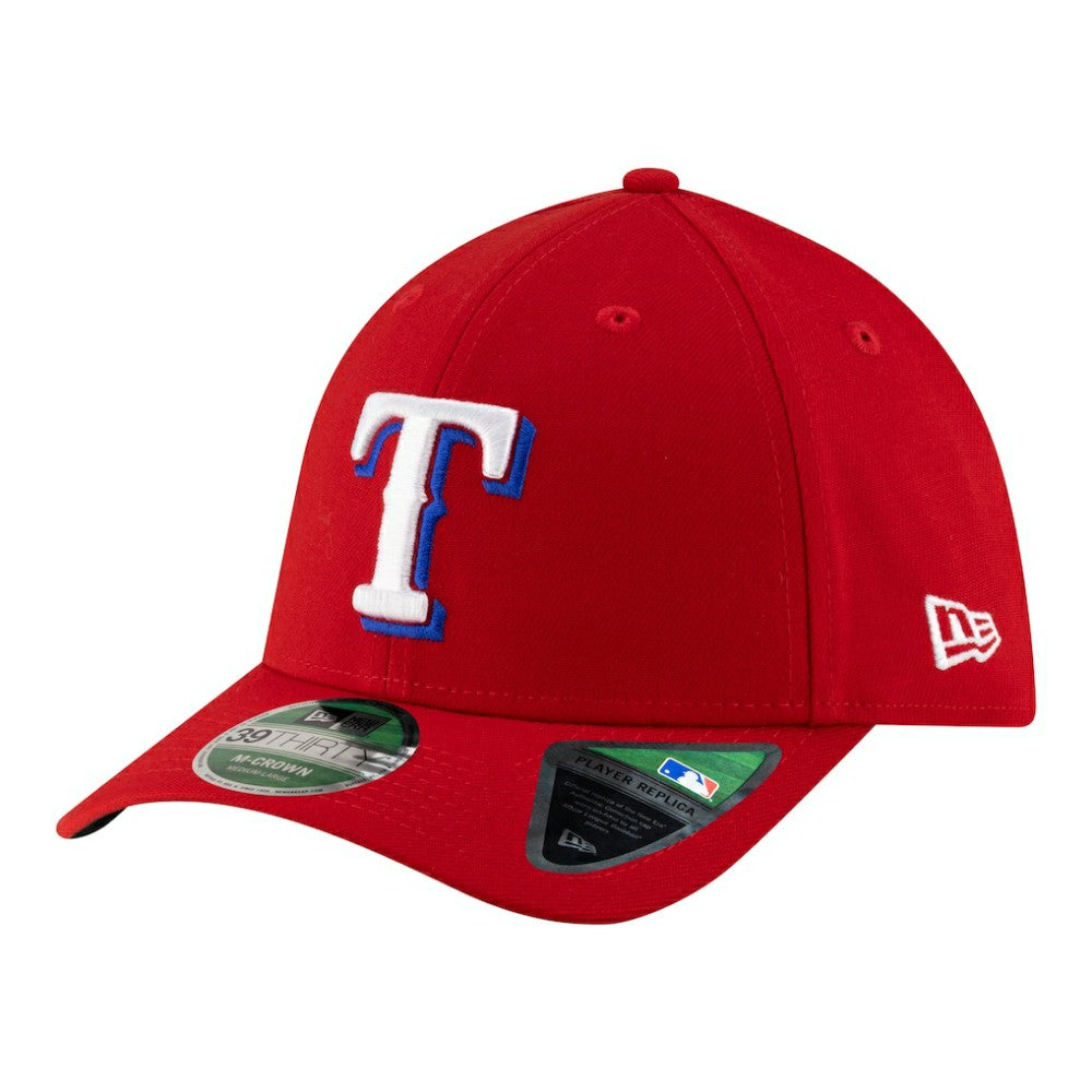 Texas Rangers Player Replica 39THIRTY M-Crown Flex Hat Red | New Era