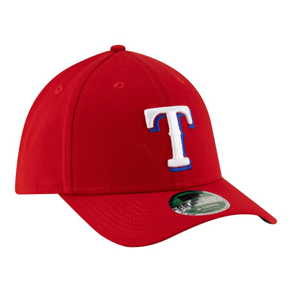 Texas Rangers Player Replica 39THIRTY M-Crown Flex Hat Red | New Era