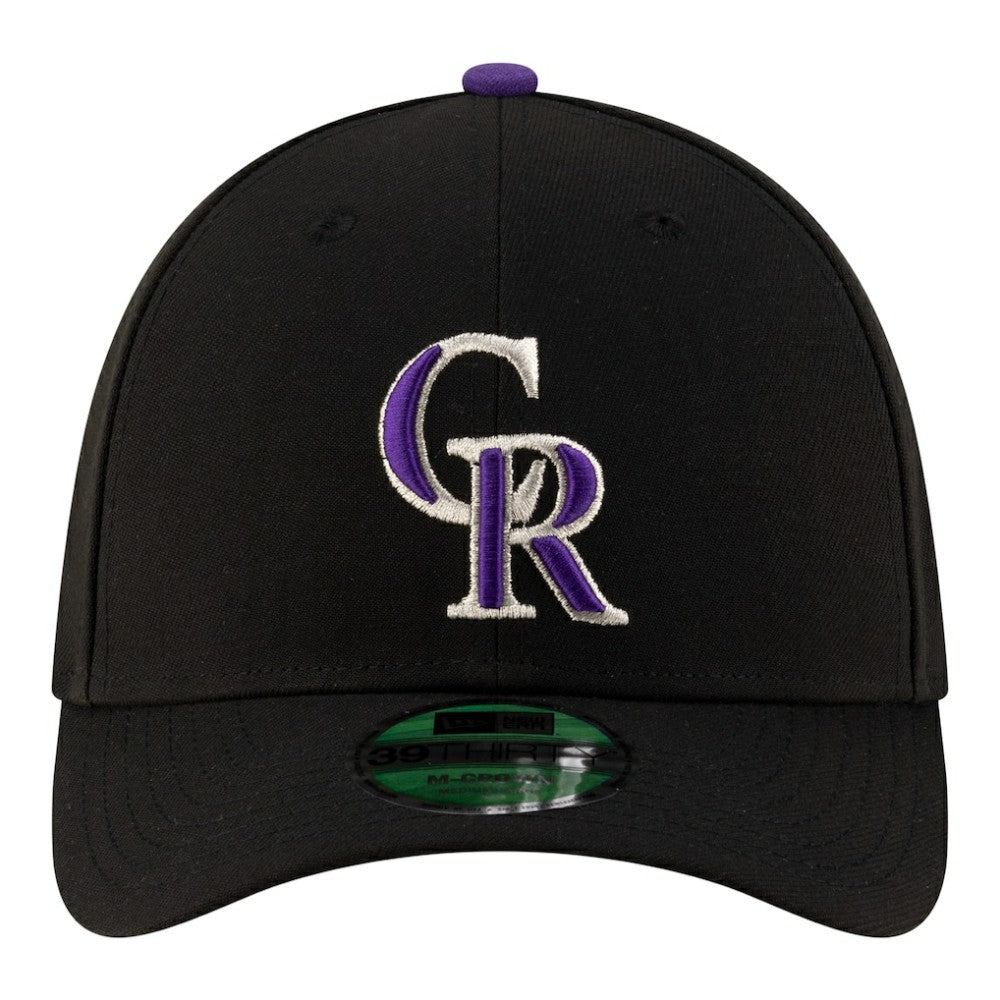 Colorado Rockies Player Replica 39THIRTY M-Crown Flex Hat Black | New Era