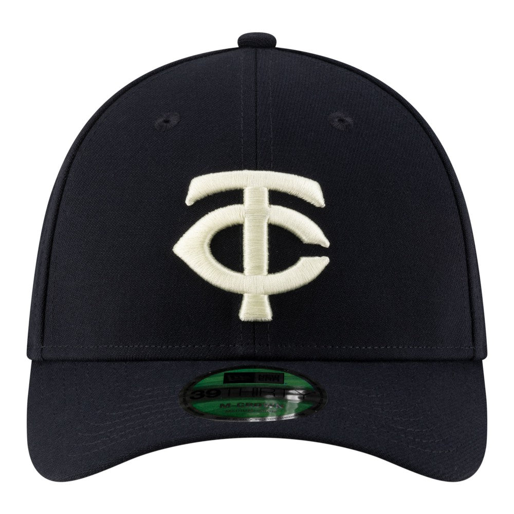 Minnesota Twins Alternate Player Replica 39THIRTY M-Crown Flex Hat Navy | New Era