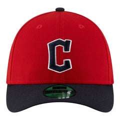 Cleveland Guardians Player Replica 39THIRTY M-Crown Flex Hat Red | New Era