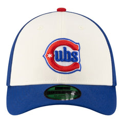 Chicago Cubs Player Replica 39THIRTY M-Crown Flex Hat White/Royal | New Era