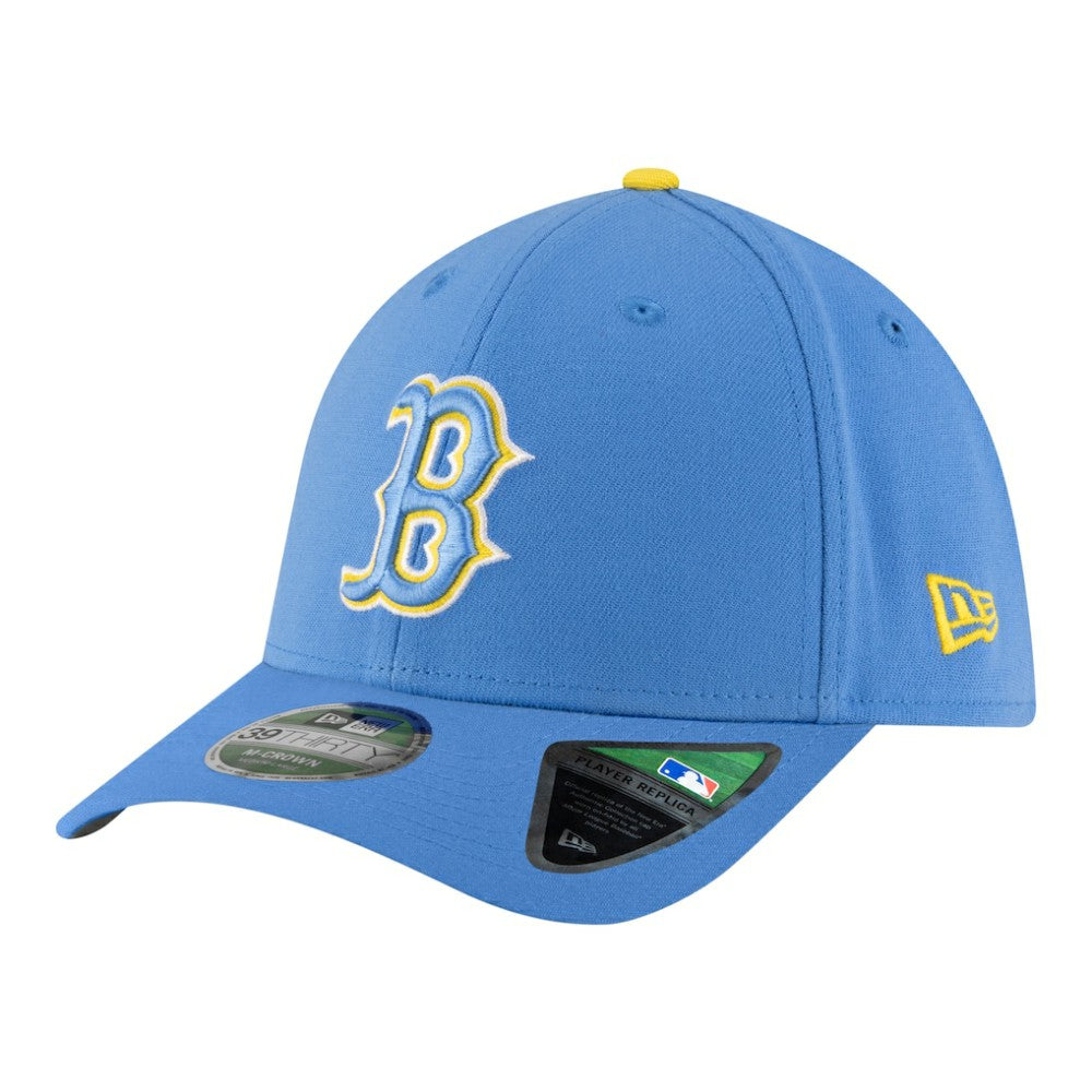 Boston Red Sox Player Replica 39THIRTY M-Crown Flex Hat Light Blue | New Era