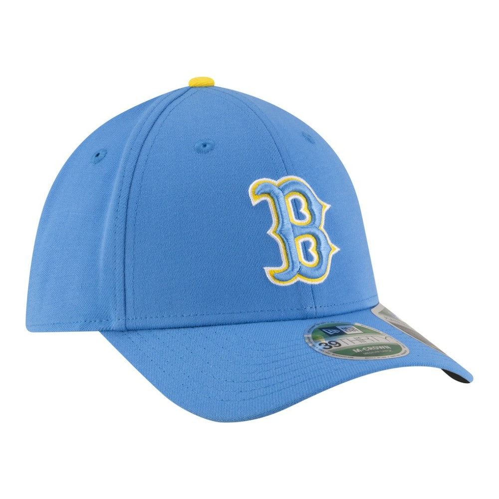 Boston Red Sox Player Replica 39THIRTY M-Crown Flex Hat Light Blue | New Era