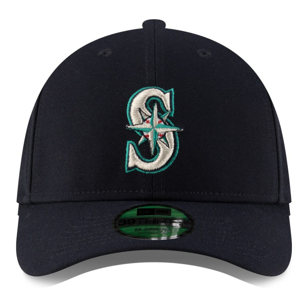Seattle Mariners Player Replica 39THIRTY M-Crown Flex Hat Navy | New Era