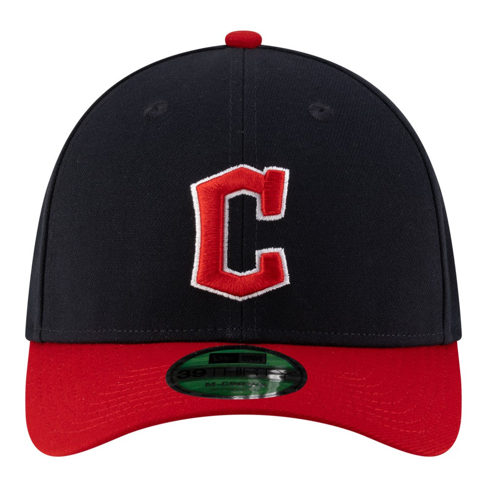 Cleveland Guardians Player Replica 39THIRTY M-Crown Flex Hat Navy | New Era