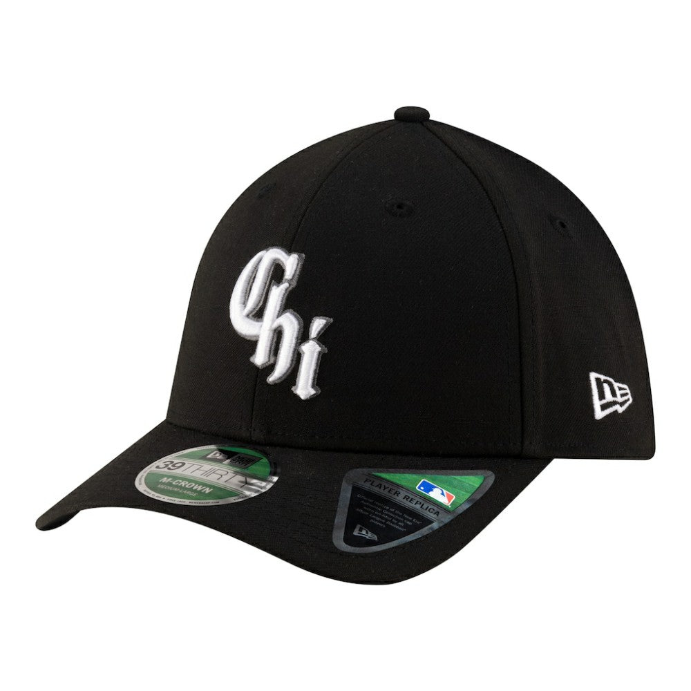 Chicago White Sox Alternate Player Replica 39THIRTY M-Crown Flex Hat Black | New Era