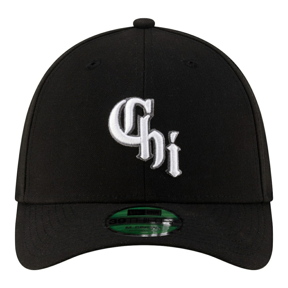 Chicago White Sox Alternate Player Replica 39THIRTY M-Crown Flex Hat Black | New Era