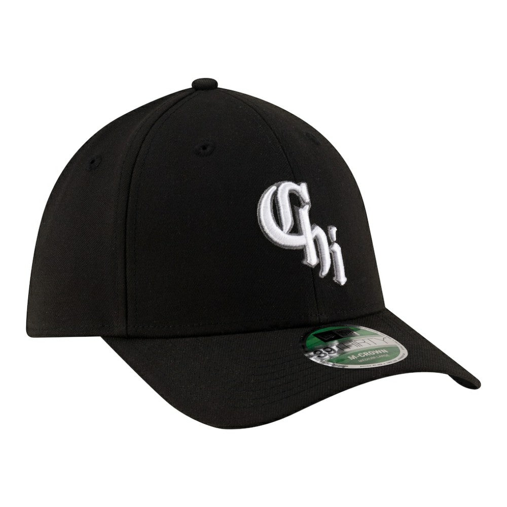 Chicago White Sox Alternate Player Replica 39THIRTY M-Crown Flex Hat Black | New Era