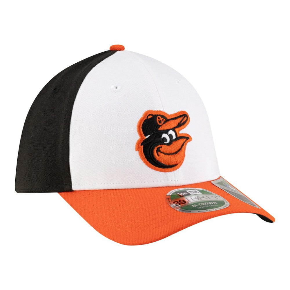 Baltimore Orioles Player Replica 39THIRTY M-Crown Flex Hat White/Orange | New Era