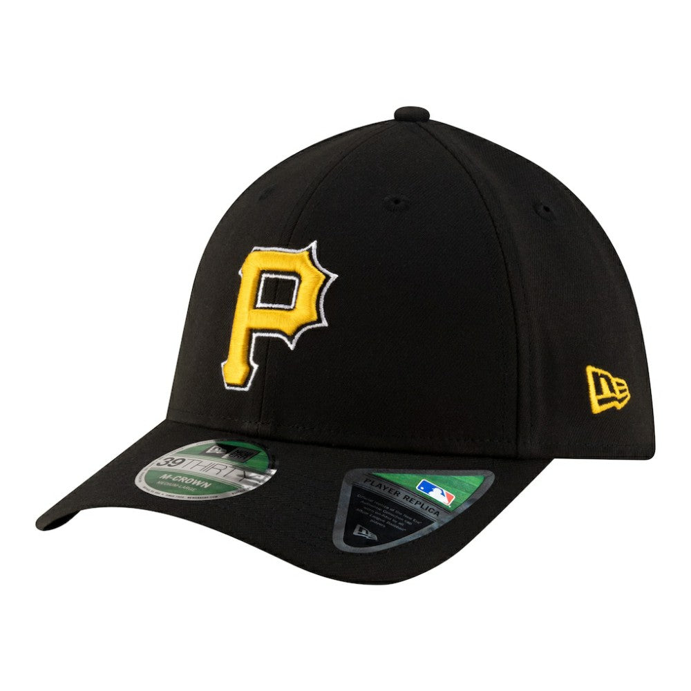 Pittsburgh Pirates Alternate Player Replica 39THIRTY M-Crown Flex Hat Black | New Era