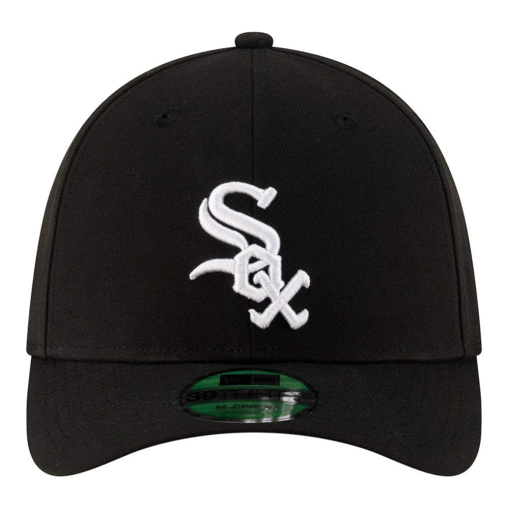 Chicago White Sox Player Replica 39THIRTY M-Crown Flex Hat Black | New Era