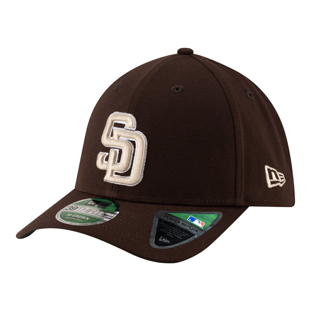 San Diego Padres Alternate Player Replica 39THIRTY M-Crown Flex Hat Brown | New Era