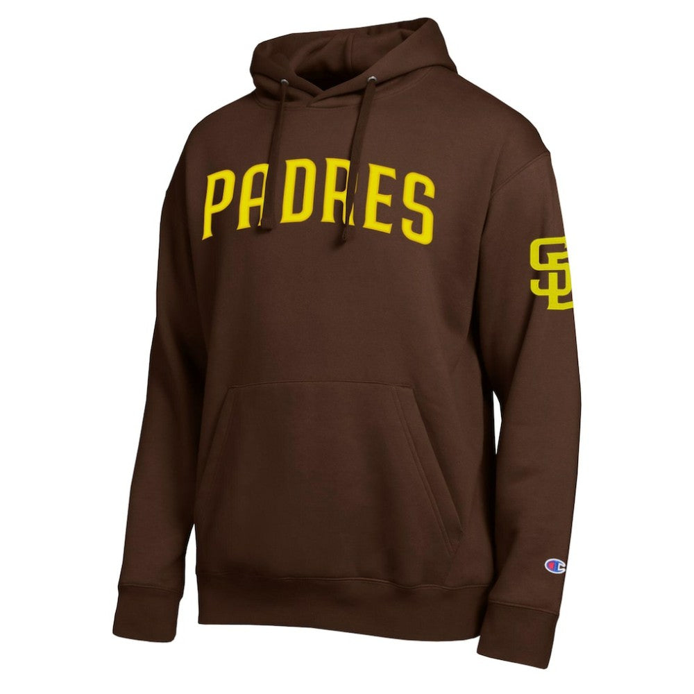 San Diego Padres Champion All Star Wordmark Hoodie Brown