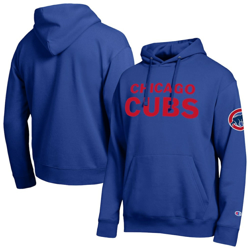 Chicago Cubs Champion All Star Wordmark Hoodie Royal