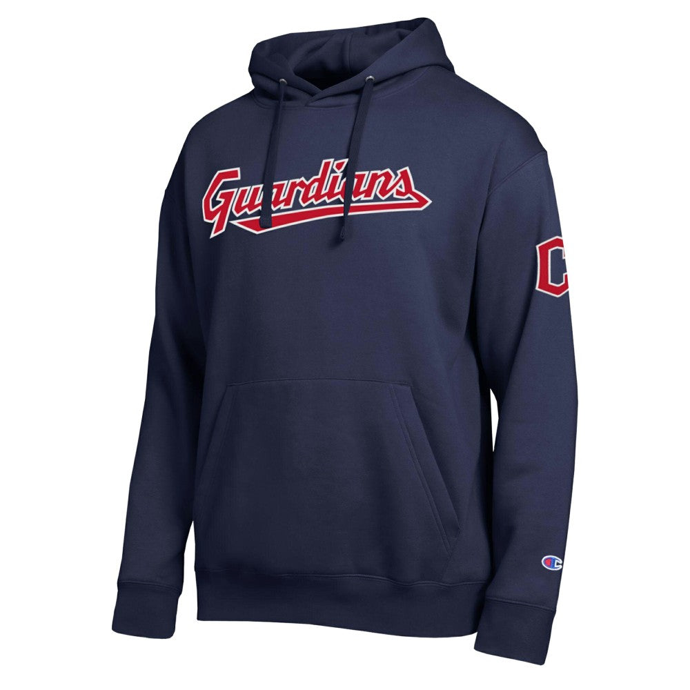 Cleveland Guardians Champion All Star Wordmark Hoodie Navy