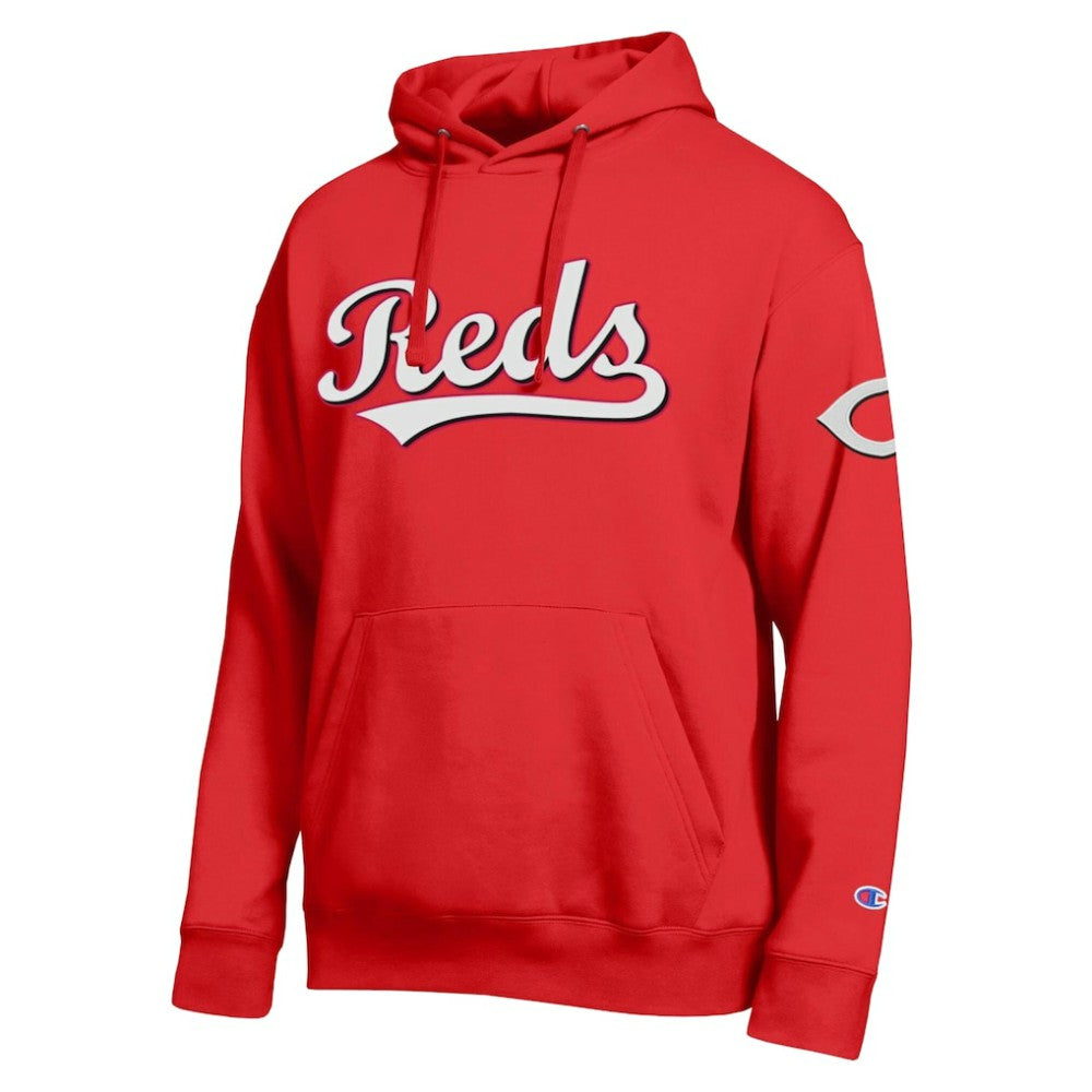 Cincinnati Reds Champion All Star Wordmark Hoodie Red