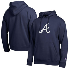 Atlanta Braves Champion All Star Embroidered Logo Hoodie Navy