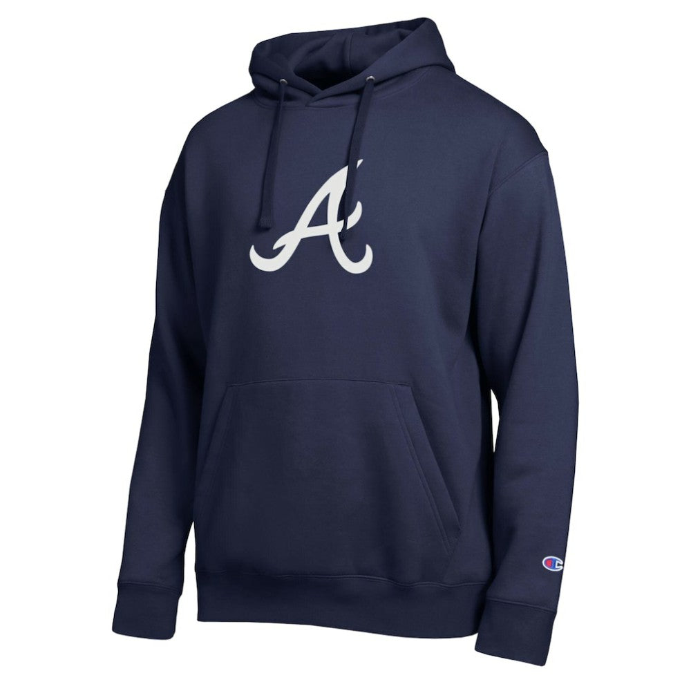 Atlanta Braves Champion All Star Embroidered Logo Hoodie Navy