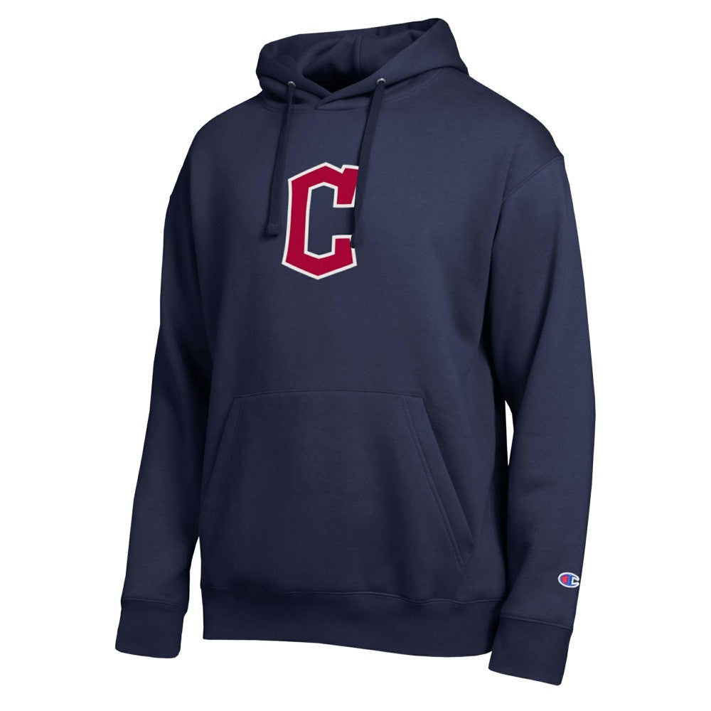 Cleveland Guardians Champion All Star Embroidered Logo Hoodie Navy