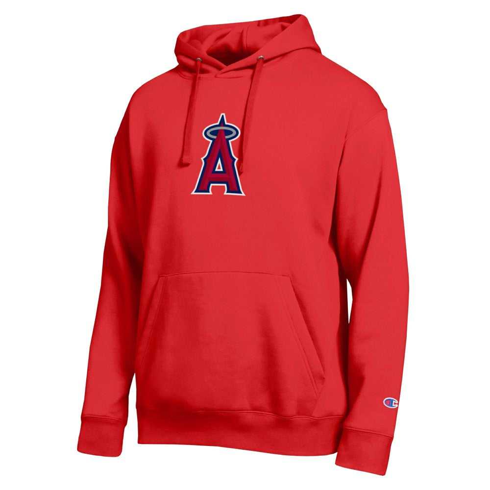 Los Angeles Angels Champion All Star Embroidered Logo Hoodie Red