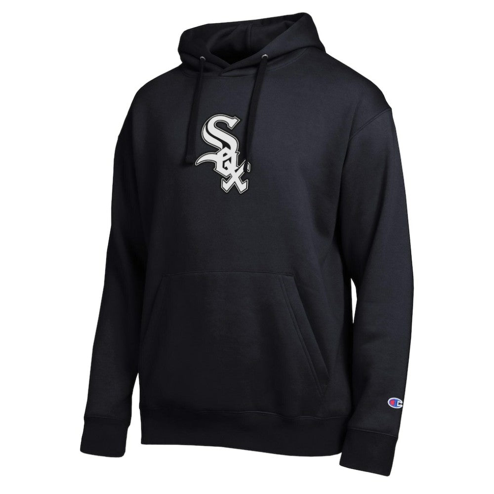 Chicago White Sox Champion All Star Embroidered Logo Hoodie Black