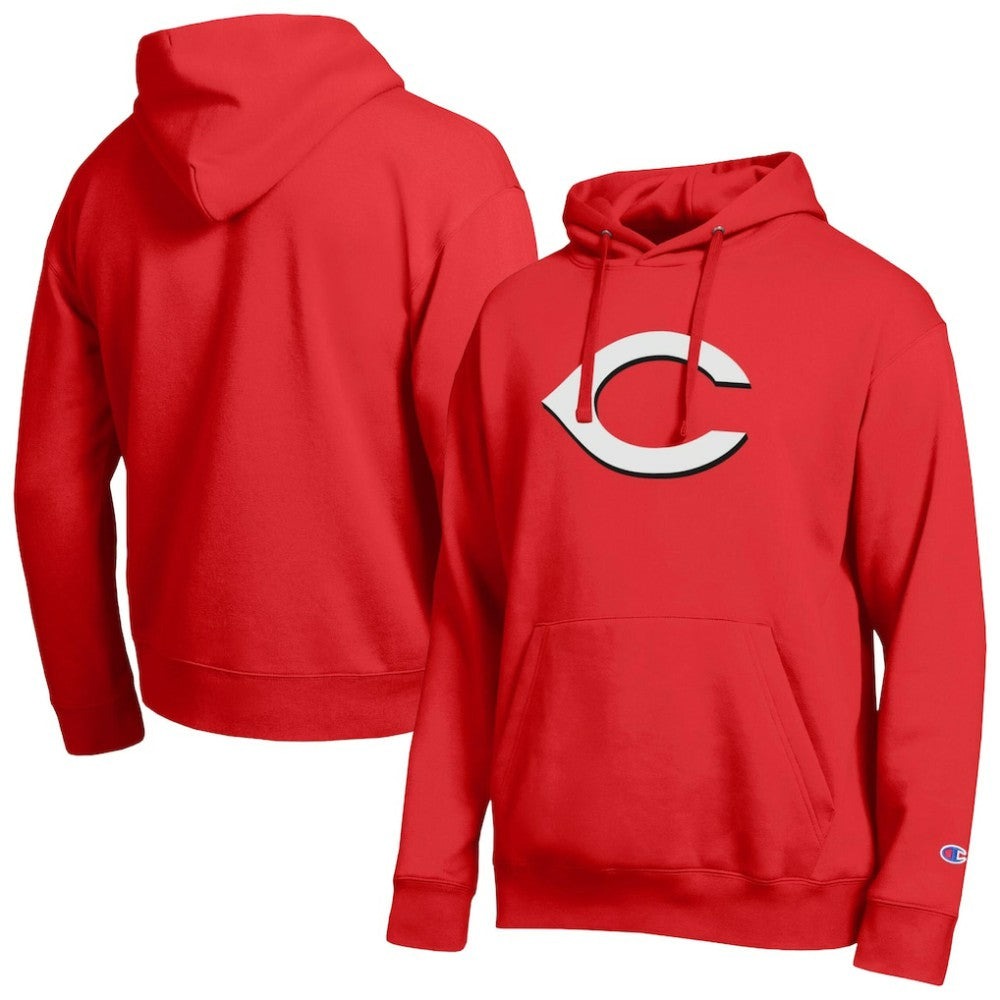 Cincinnati Reds Champion All Star Embroidered Logo Hoodie Red