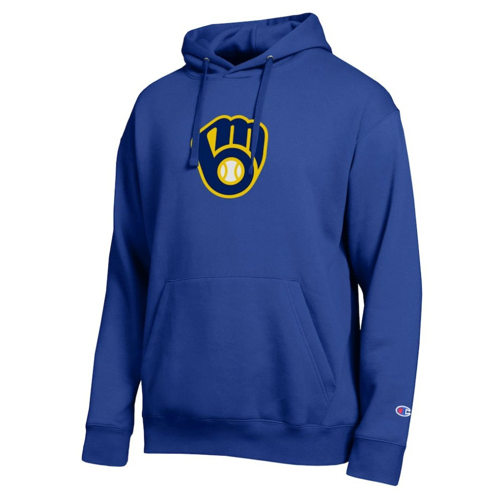 Milwaukee Brewers Champion All Star Embroidered Logo Hoodie Royal