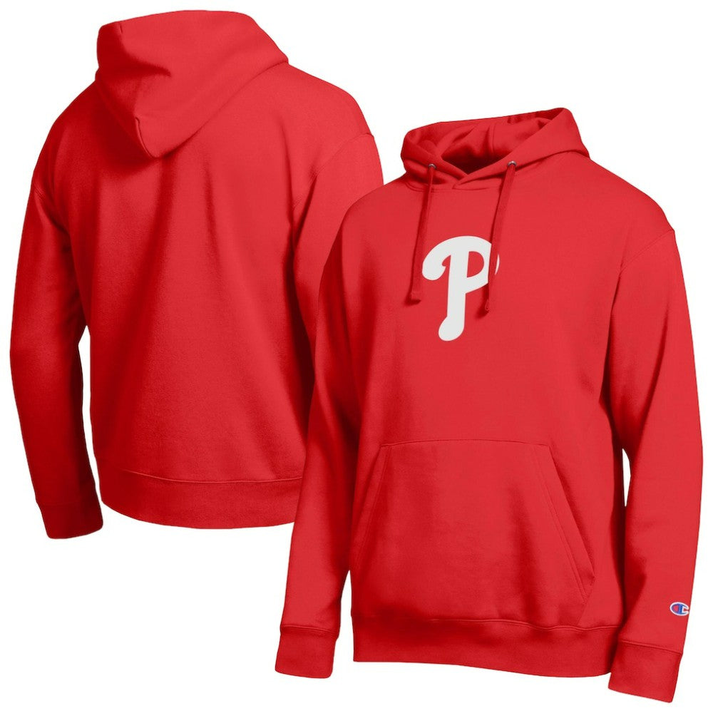Philadelphia Phillies Champion All Star Embroidered Logo Hoodie Red