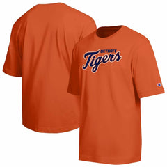 Detroit Tigers Champion All Star Chenille Wordmark T-Shirt Orange
