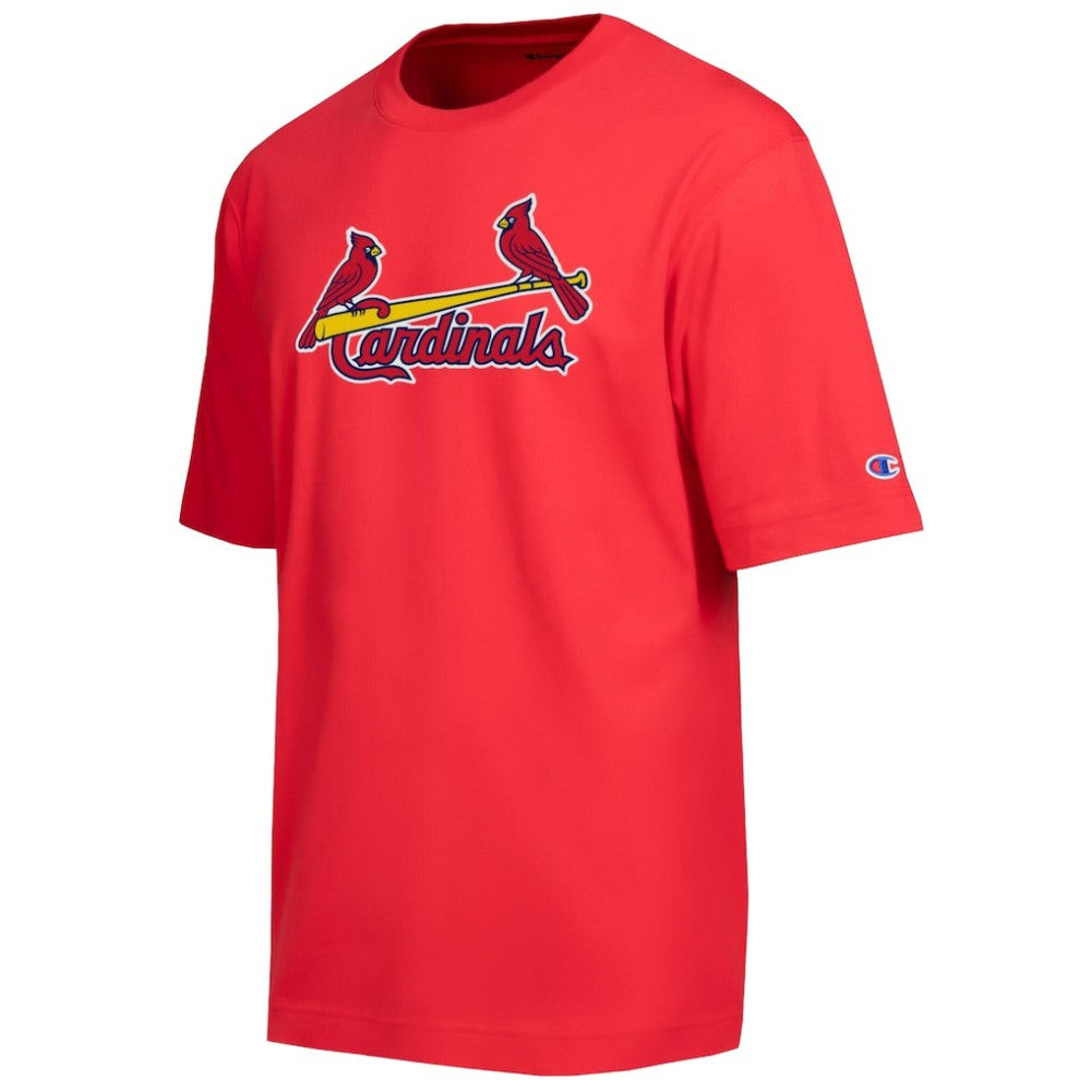 St. Louis Cardinals Champion All Star Chenille Wordmark T-Shirt Red