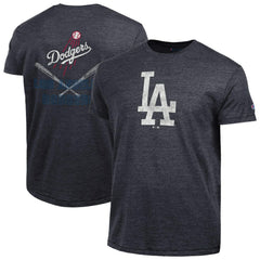 Los Angeles Dodgers Champion Tri-Blend T-Shirt Heather Black