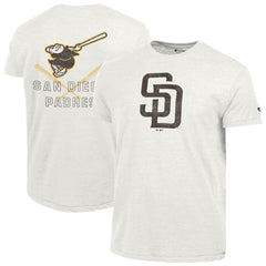 San Diego Padres Champion Tri-Blend T-Shirt Heather White