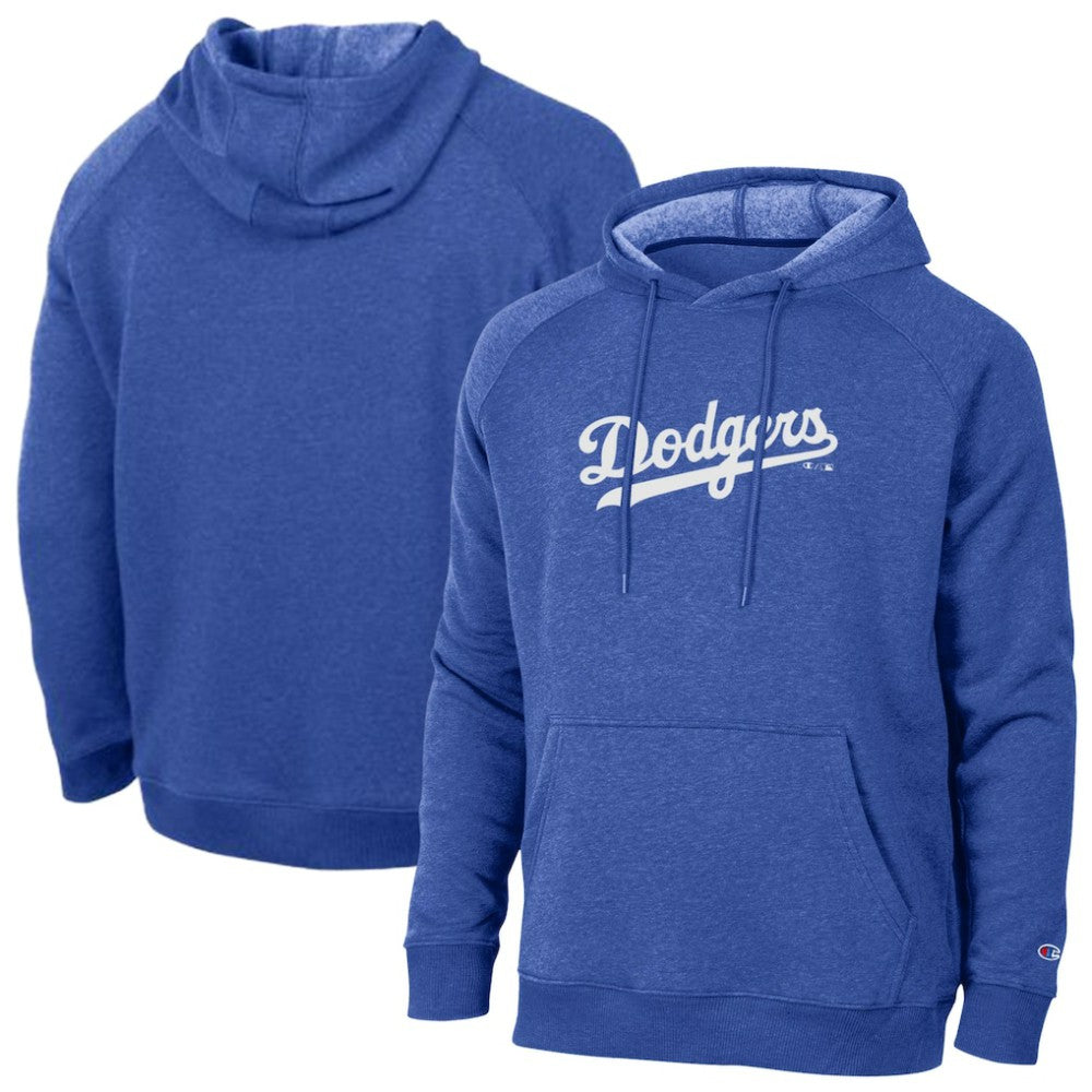 Los Angeles Dodgers Champion Triumph Tri-Blend Raglan Hoodie Royal