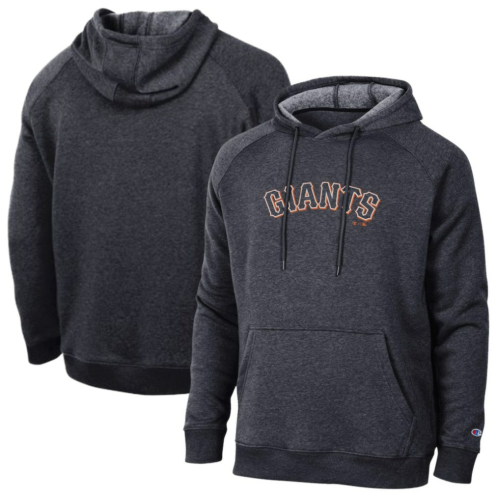 San Francisco Giants Champion Triumph Tri-Blend Raglan Hoodie Black